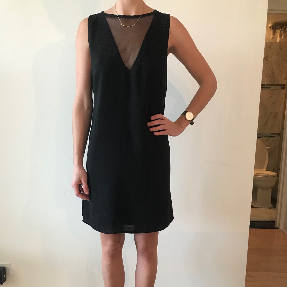Silence + Noise Black dress
